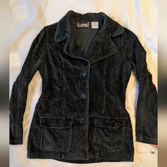 Vintage Urban Life szM emerald green corduroy jacket EUC - Picture 3 of 7